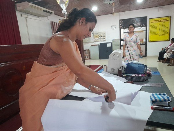 Bag sewing technical training program in Homagama (2023-05-18)